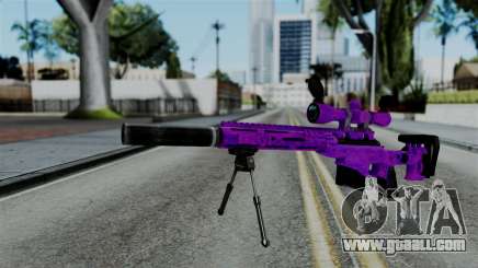 Purple Sniper for GTA San Andreas
