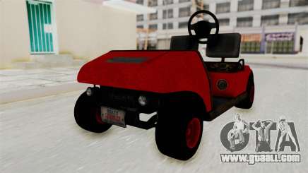 GTA 5 Gambler Caddy Golf Cart for GTA San Andreas
