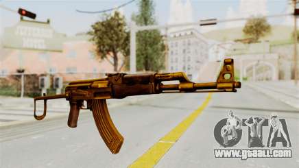 AK-47S Gold for GTA San Andreas