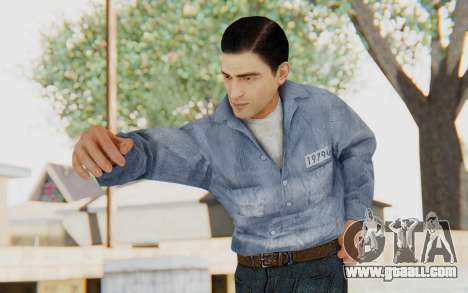 Mafia 2 - Vito Scaletta Prison Short Hair for GTA San Andreas