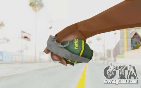 APB Reloaded - Grenade for GTA San Andreas