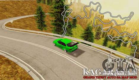 Kagarasan Track for GTA San Andreas