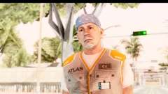 COD AW - John Malkovich Janitor for GTA San Andreas