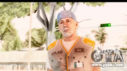 COD AW - John Malkovich Janitor for GTA San Andreas
