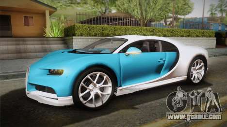 Bugatti Chiron 2017 v2.0 for GTA San Andreas