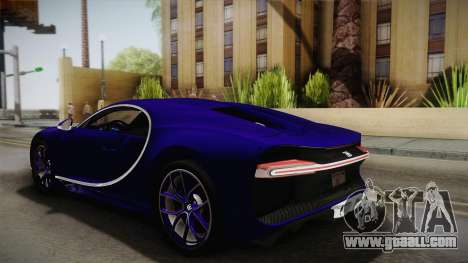 Bugatti Chiron 2017 v2.0 for GTA San Andreas