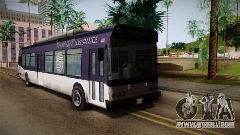 GTA V Transit Bus for GTA San Andreas