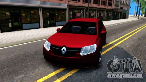 Renault Symbol 2013 for GTA San Andreas