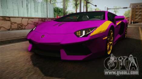 Lamborghini Aventador The Joker for GTA San Andreas
