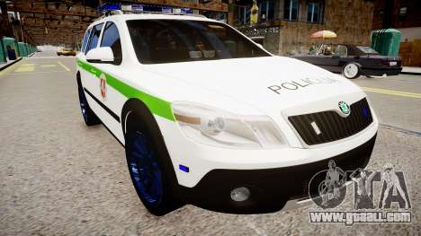 Lithuanian Police Skoda Octavia Scout for GTA 4