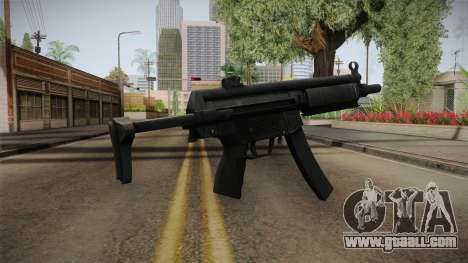 Hidden MP5 for GTA San Andreas