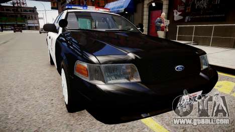 Ford Crown Victoria LAPD for GTA 4
