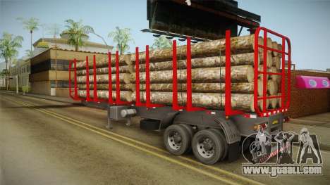 Double Trailer Timber Brasil v2 for GTA San Andreas