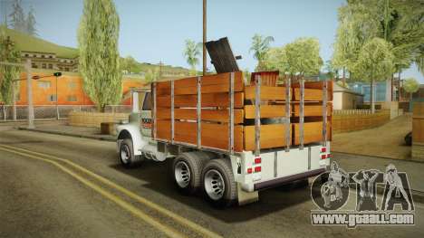 GTA 5 Vapid Scrap Truck Cleaner v2 IVF for GTA San Andreas