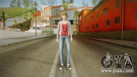 Life Is Strange - Max Caulfield Red Shirt v2 for GTA San Andreas