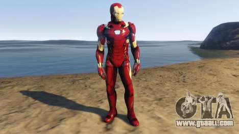 GTA 5 Iron Man Mark 46