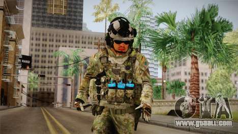 Multitarn Camo Soldier v1 for GTA San Andreas