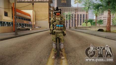 Multitarn Camo Soldier v1 for GTA San Andreas