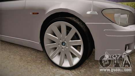 BMW E66 7-Series Limousine for GTA San Andreas