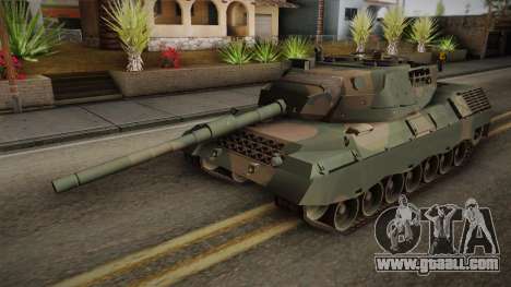 Leopard 1A5 Brazilian Army for GTA San Andreas