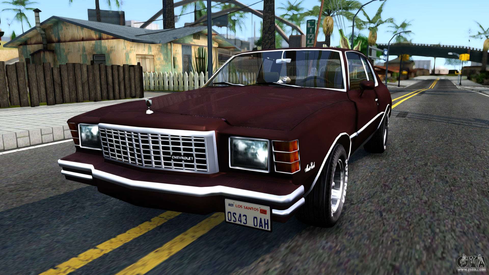 Chevrolet Monte Carlo 1976 For Gta San Andreas