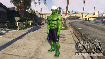 The Hulk human eyes for GTA 5