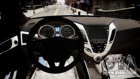 Hyundai Veloster Turbo 2012 vs 2.0 by Mauricio for GTA 4