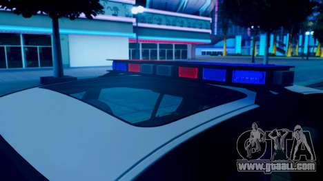 New police lights (For Modders) for GTA San Andreas