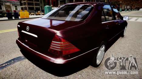 Mercedes-Benz S600 Special Edition for GTA 4