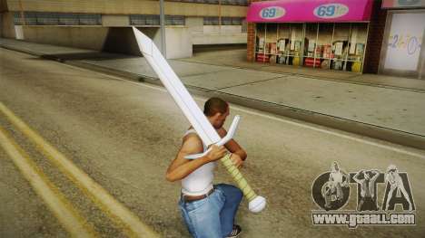 DBX2 - Trunks Sword for GTA San Andreas