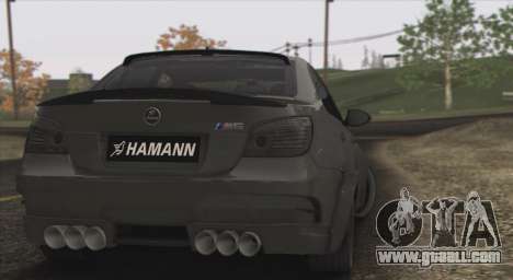 BMW E60 Hamann for GTA San Andreas