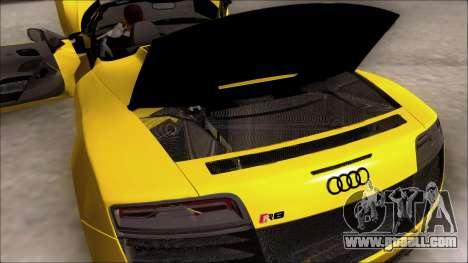 Audi R8 Spyder 5.2 V10 Plus for GTA San Andreas