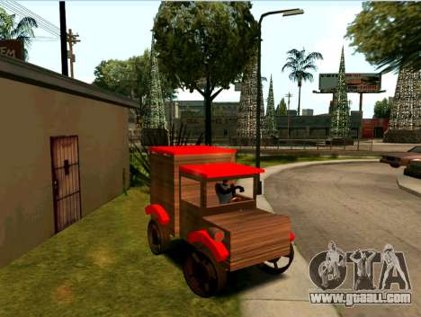Wooden Toy Truck for GTA San Andreas