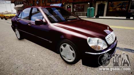 Mercedes-Benz S600 Special Edition for GTA 4