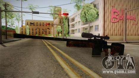 Sniper Estilo Ejercito Mexicano for GTA San Andreas