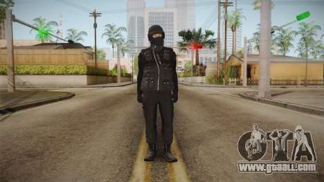 GTA Online DLC Heists Skin for GTA San Andreas