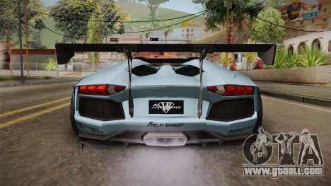 Lamborghini Aventador LP700-4 Roadster 2013 v2 for GTA San Andreas