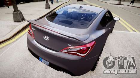 Hyundai Genesis Coupe13 ARAS for GTA 4