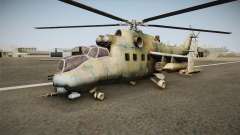 CoD Series - Mi-24D Hind Woodland for GTA San Andreas