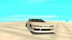 Nissan Silvia White S14 for GTA San Andreas