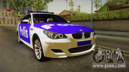 BMW M5 E60 Police for GTA San Andreas