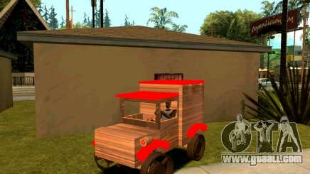 Wooden Toy Truck for GTA San Andreas