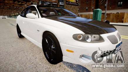 Pontiac GTO white for GTA 4