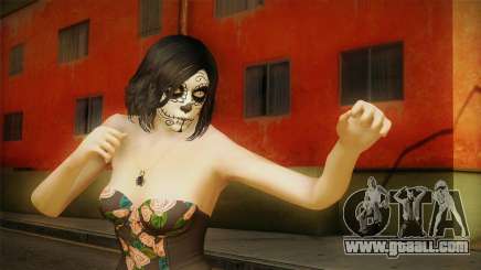 Halloween Surprise DLC Female Skin for GTA San Andreas