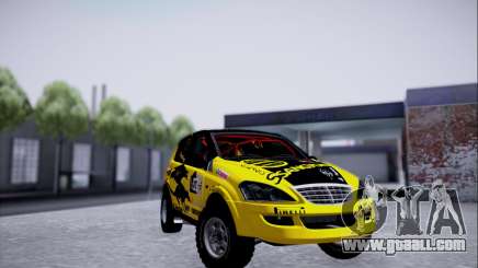 SsangYong Kyron 2 Rally Dacar for GTA San Andreas