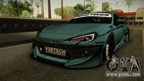 Subaru BRZ Pandem Rocket Bunny v3 for GTA San Andreas