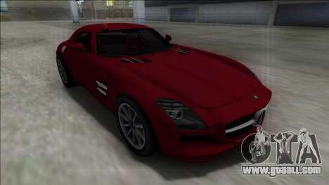 2010 Mercedes-Benz SLS AMG FBI for GTA San Andreas
