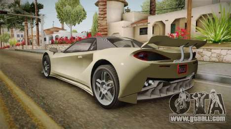 GTA 5 Progen Itali GTB for GTA San Andreas