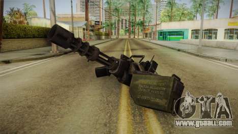 Minigun for GTA San Andreas