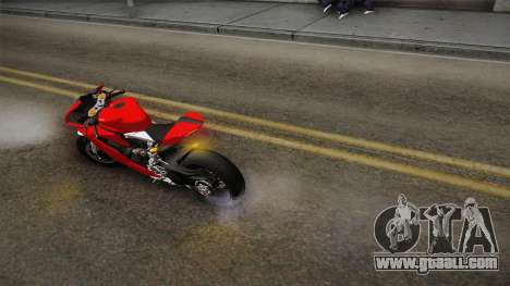 Ducati 1299 Panigale S 2016 for GTA San Andreas